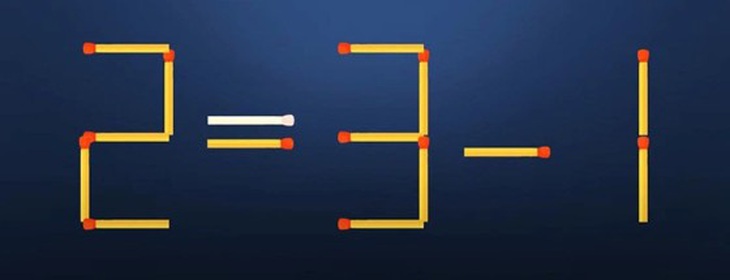Thử tài IQ: Di chuyển một que diêm để 3+9=2 thành phép tính đúng- Ảnh 4.