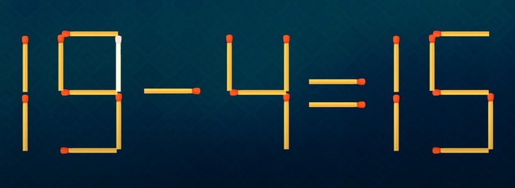 Thử tài IQ: Di chuyển một que diêm để 9-6=1 thành phép tính đúng- Ảnh 4.