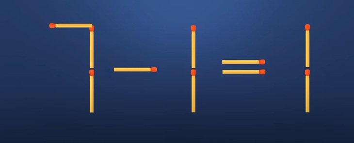 Thử tài IQ: Di chuyển một que diêm để 6+7=7 thành phép tính đúng- Ảnh 5.
