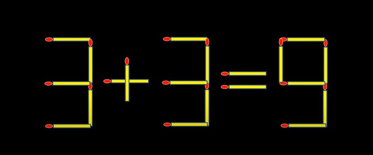 Thử tài IQ: Di chuyển một que diêm để 3-8=3 thành phép tính đúng- Ảnh 5.