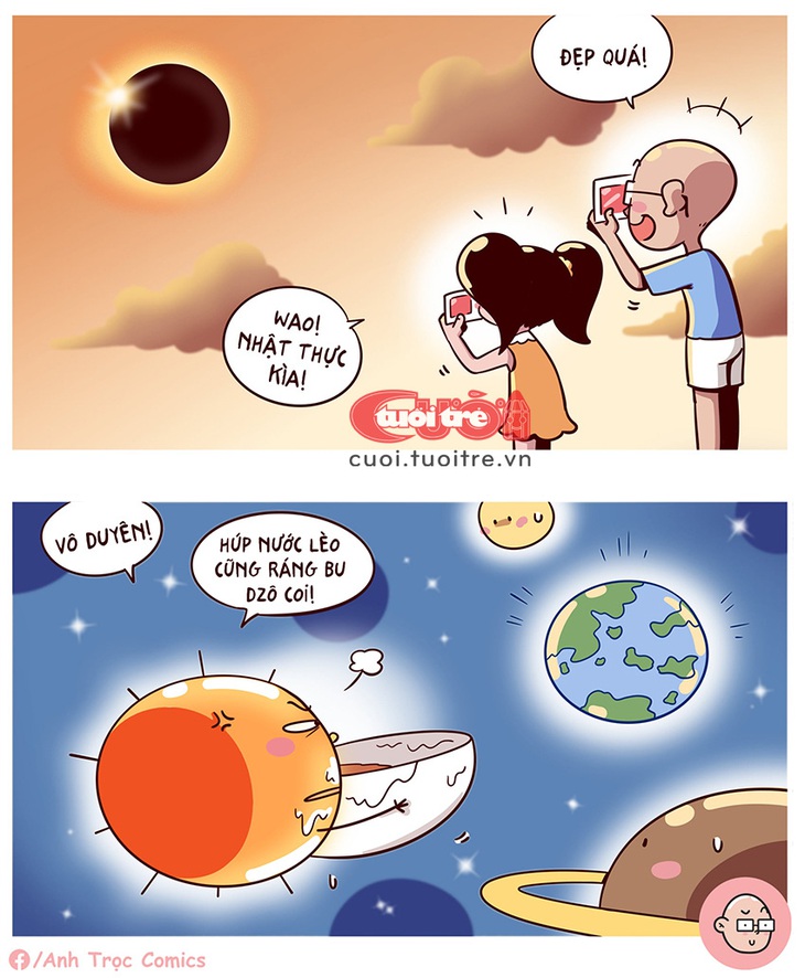 Cú lừa nhật thực - Tranh: Anh Trọc Comics