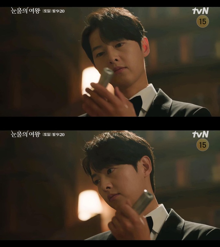 Song Joong Ki thủ vai cameo nhưng được xây dựng background cực kỳ nguy hiểm, lấy thông tin từ các nhân vật mà nam diễn viên đảm nhận thành công như luật sư mafia trong Vincenzo, cậu bé người sói trong A Werewolf Boy, con út nhà tài phiệt trong Reborn Rich