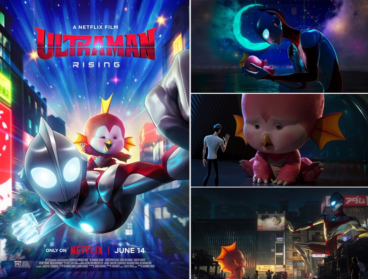 Ultraman có khả năng biến hình thành một siêu nhân khổng lồ tương đương kích thước với kaiju. Tên gọi 'siêu nhân điện quang' một phần bắt nguồn từ chiêu thức bắn điện từ tay đặc trưng của Ultraman.