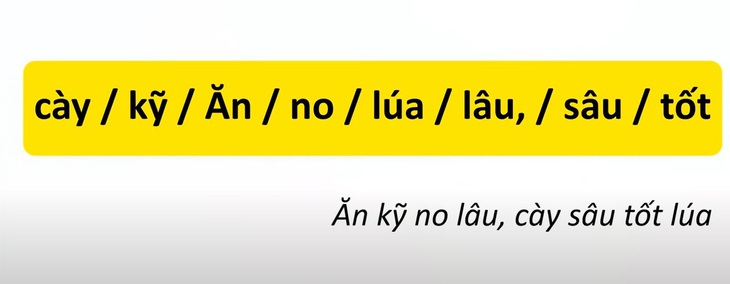 Thử tài tiếng Việt: Sắp xếp các từ sau thành câu có nghĩa (P27)- Ảnh 4.