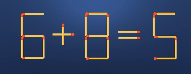 Thử tài IQ: Di chuyển một que diêm để 9+9=6 thành phép tính đúng- Ảnh 5.