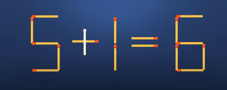 Thử tài IQ: Di chuyển một que diêm để 9+9=6 thành phép tính đúng- Ảnh 4.