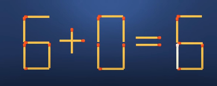 Thử tài IQ: Di chuyển một que diêm để 9+9=6 thành phép tính đúng- Ảnh 6.