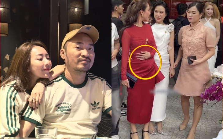 Thu Trang thổ lộ "có tin vui" với Tiến Luật vào đúng Cá tháng tư