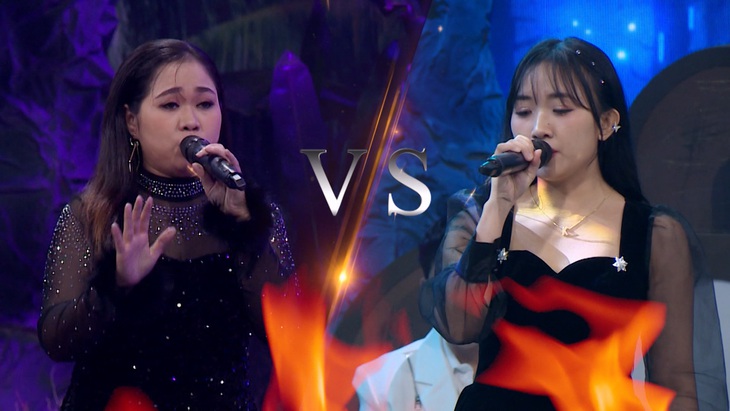 Diệu Kiên đánh bại Lan Ngô (đội Trương Quỳnh Anh) với tỉ số cách biệt 5 - 2 trong ca khúc Hãy yên lòng mẹ ơi. 