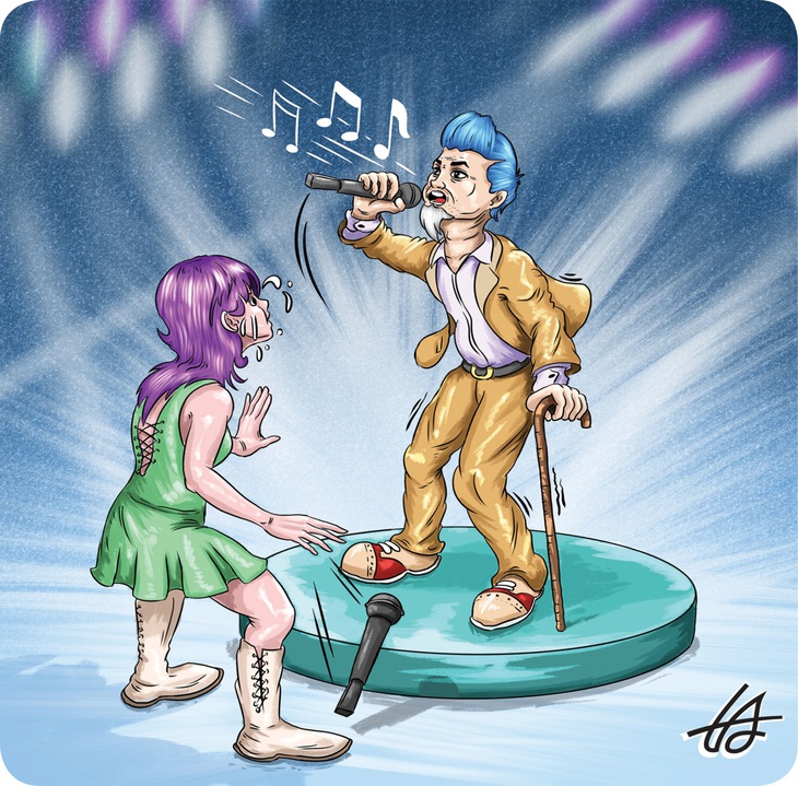 Ca sĩ gạo cội tưng bừng hát múa- Ảnh 4.