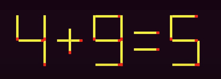 Thử tài IQ: Di chuyển hai que diêm để 9x1=6 thành phép tính đúng- Ảnh 5.