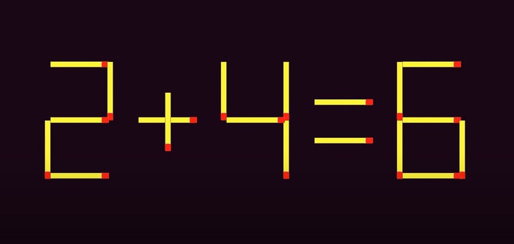 Thử tài IQ: Di chuyển hai que diêm để 9x1=6 thành phép tính đúng- Ảnh 4.