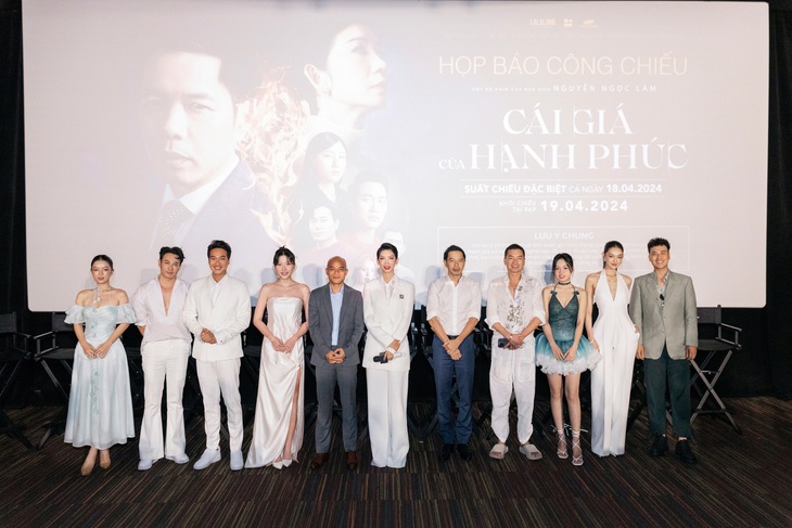 Dàn diễn viên Cái giá của hạnh phúc. 