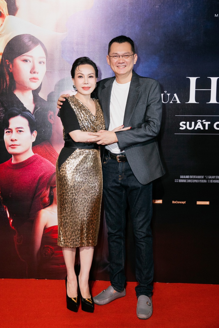 Diễn viên Việt Hương và   nghệ sĩ Hữu Châu