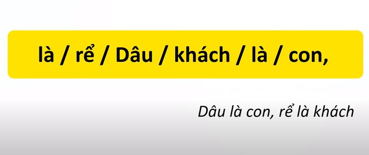 Thử tài tiếng Việt: Sắp xếp các từ sau thành câu có nghĩa (P67)- Ảnh 4.