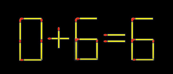 Thử tài IQ: Di chuyển một que diêm để 6+17=5 thành phép tính đúng- Ảnh 4.