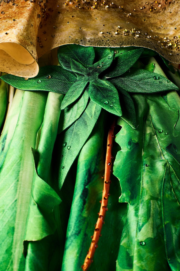 Cận cảnh phần rau kèm