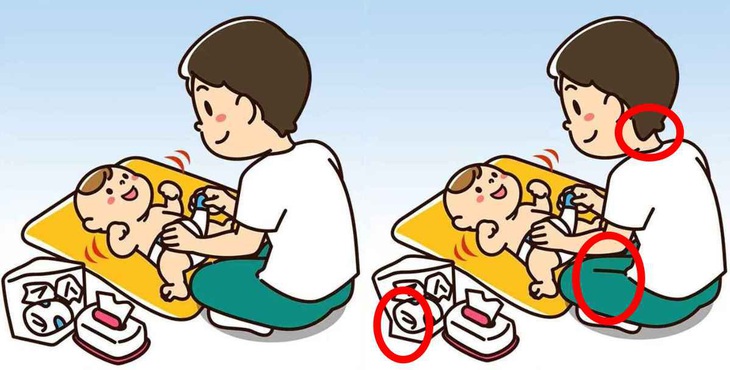 Thử tài tinh mắt: Con trai của người phụ nữ ẩn nấp ở đâu?- Ảnh 6.