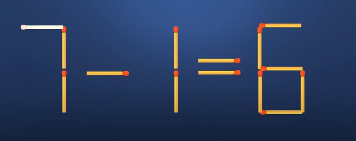 Thử tài IQ: Di chuyển một que diêm để 3-8=5 thành phép tính đúng- Ảnh 4.