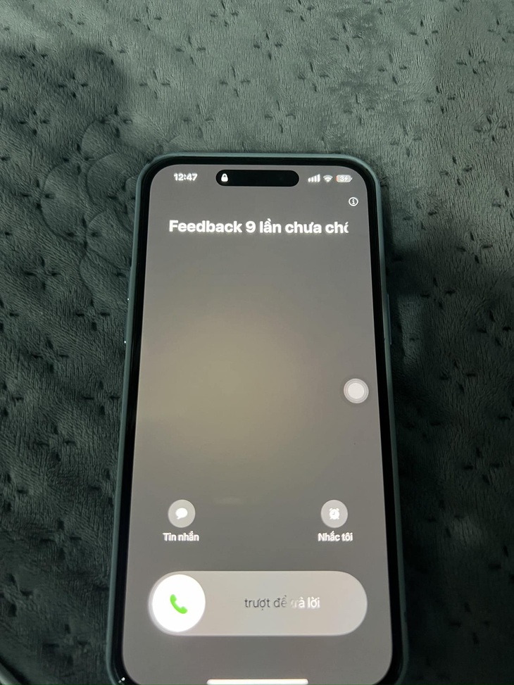 Sau cuộc gọi này thì nên đổi tên. 