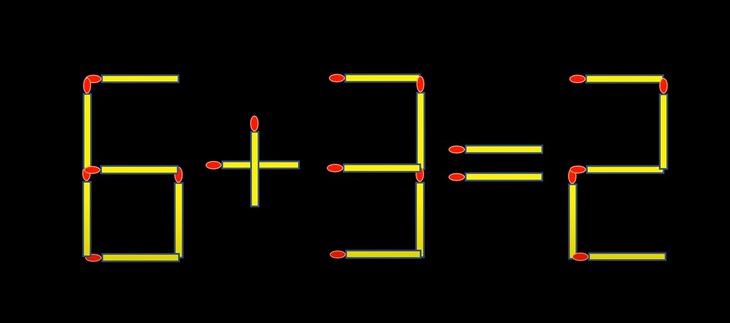 Thử tài IQ: Di chuyển hai que diêm để 77-77=77 thành phép tính đúng- Ảnh 3.