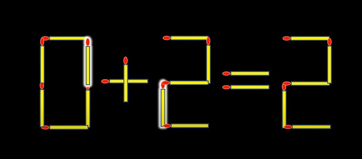 Thử tài IQ: Di chuyển hai que diêm để 77-77=77 thành phép tính đúng- Ảnh 4.