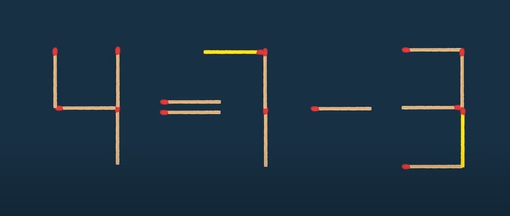 Thử tài IQ: Di chuyển hai que diêm để 9-9=-1 thành phép tính đúng- Ảnh 6.