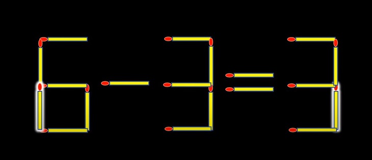 Thử tài IQ: Di chuyển hai que diêm để 8+8=3 thành phép tính đúng- Ảnh 4.