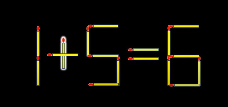 Thử tài IQ: Di chuyển một que diêm để 7+5=4 thành phép tính đúng- Ảnh 4.