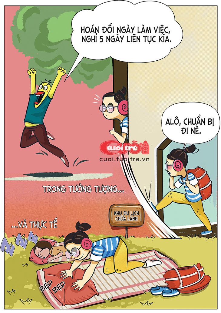 Nghỉ lễ rồi, xách ba lô lên và đi thôi