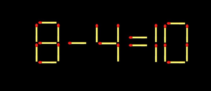 Thử tài IQ: Di chuyển một que diêm để 5-9=5 thành phép tính đúng- Ảnh 3.