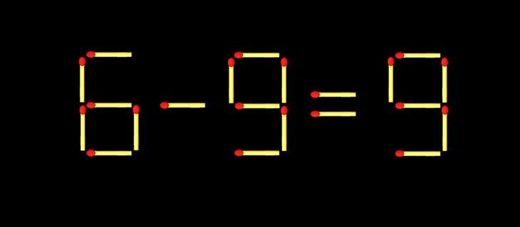 Thử tài IQ: Di chuyển một que diêm để 9+5=2 thành phép tính đúng- Ảnh 3.