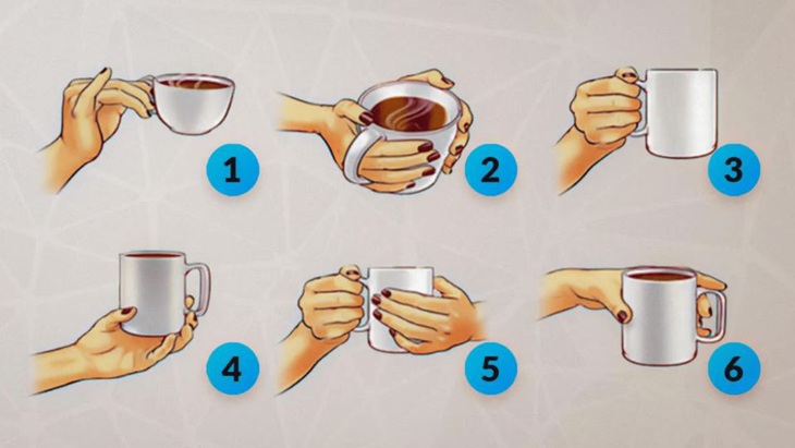 Quiz: Cách cầm cốc tiết lộ điều gì về tính cách của bạn?- Ảnh 1.