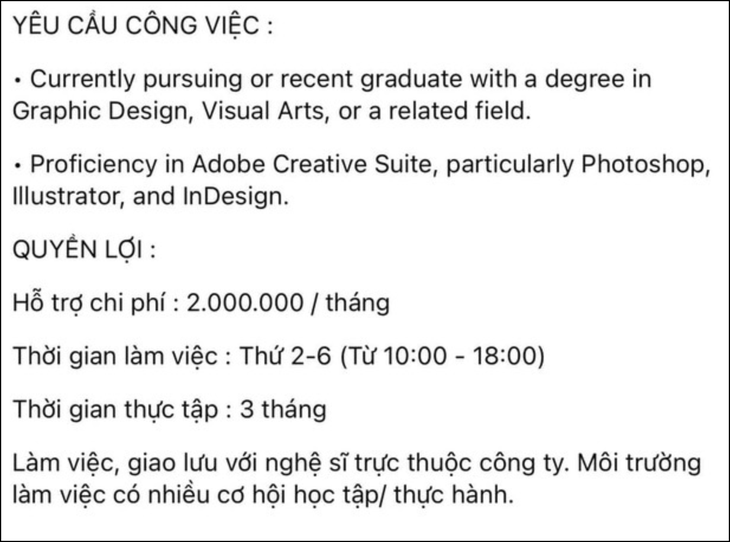 Tin tuyển dụng của SpaceSpeakers gây... cười khắp cõi mạng- Ảnh 2.