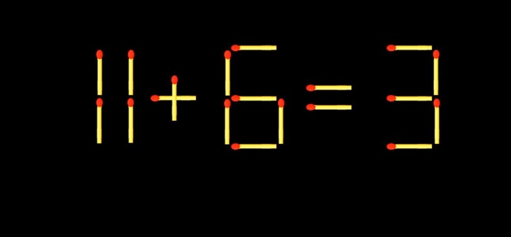 Thử tài IQ: Di chuyển một que diêm để 1-5=4 thành phép tính đúng- Ảnh 3.
