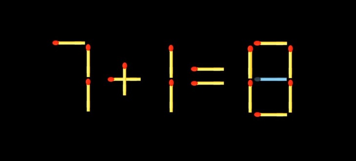 Thử tài IQ: Di chuyển một que diêm để 9+9=4 thành phép tính đúng- Ảnh 6.