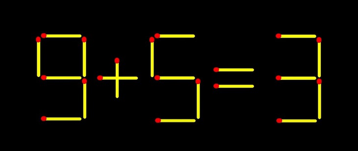 Thử tài IQ: Di chuyển một que diêm để 51+60=8 thành phép tính đúng- Ảnh 5.
