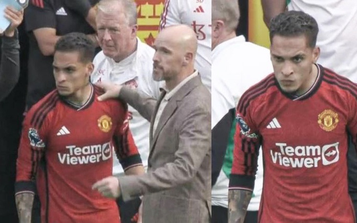 Antony ‘xoay compa’ để ra mắt cổ động viên Real Betis - Ảnh 3.