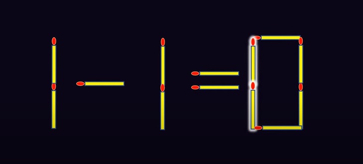 Thử tài IQ: Di chuyển hai que diêm để 8+1=5 thành phép tính đúng- Ảnh 6.