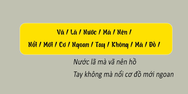 Thử tài tiếng Việt: Sắp xếp các từ sau thành câu có nghĩa (P93)- Ảnh 4.