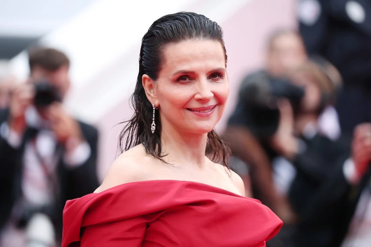 Nữ diễn viên người Pháp Juliette Binoche - ngôi sao trong bộ phim Muôn vị nhân gian (The Pot-au-Feu) của đạo diễn Trần Anh Hùng