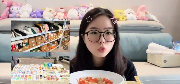 Tuy nghỉ công việc hành chính nhưng cô gái vẫn phải làm bán thời gian để có thêm tiền trang trải cuộc sống.