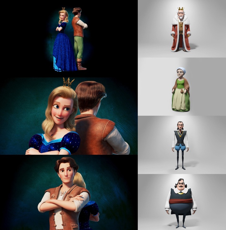 The Proud Princess do hãng Luminar Film, Cộng Hòa Séc thực hiện