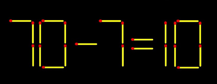 Thử tài IQ: Di chuyển một que diêm để 51+60=8 thành phép tính đúng- Ảnh 5.