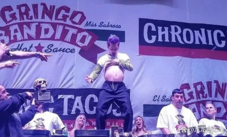 Người đàn ông với cái bao tử không đáy cũng có ngày... chán ăn. 