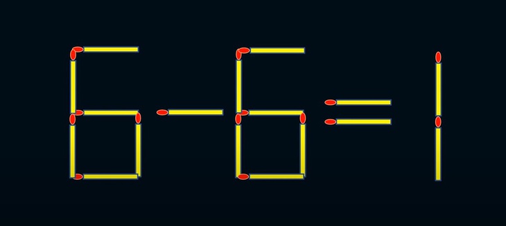 Thử tài IQ: Di chuyển hai que diêm để 77-77=77 thành phép tính đúng- Ảnh 3.