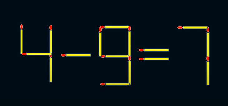 Thử tài IQ: Di chuyển hai que diêm để 77-77=77 thành phép tính đúng- Ảnh 5.