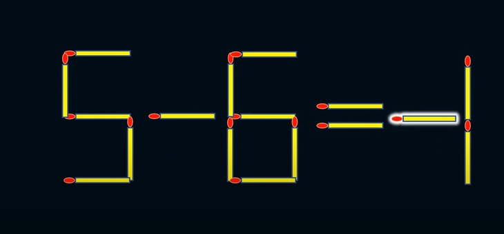 Thử tài IQ: Di chuyển hai que diêm để 77-77=77 thành phép tính đúng- Ảnh 4.