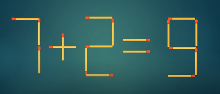 Thử tài IQ: Di chuyển một que diêm để 7-1=4+3 thành phép tính đúng- Ảnh 6.