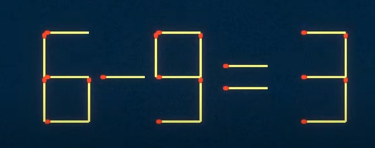Thử tài IQ: Di chuyển một que diêm để 9+7=4 thành phép tính đúng- Ảnh 3.